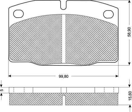 Procodis France PF1013 - Тормозные колодки, дисковые, комплект autospares.lv