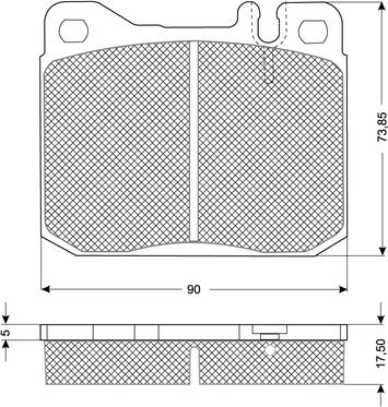 Procodis France PF10222 - Тормозные колодки, дисковые, комплект autospares.lv