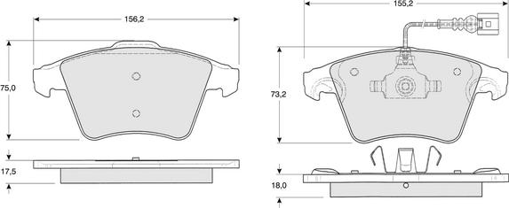 Procodis France PF13931 - Тормозные колодки, дисковые, комплект autospares.lv