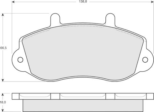 Vemo 408026 - Тормозные колодки, дисковые, комплект autospares.lv