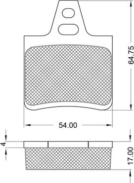 Procodis France PF1207 - Тормозные колодки, дисковые, комплект autospares.lv