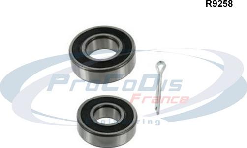 Procodis France R9258 - Подшипник ступицы колеса, комплект autospares.lv