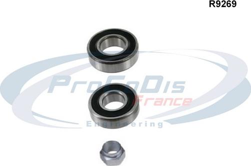 Procodis France R9269 - Подшипник ступицы колеса, комплект autospares.lv