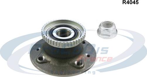 Procodis France R4045 - Подшипник ступицы колеса, комплект autospares.lv