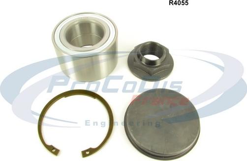 Procodis France R4055 - Подшипник ступицы колеса, комплект autospares.lv