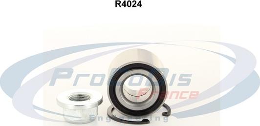 Procodis France R4024 - Подшипник ступицы колеса, комплект autospares.lv