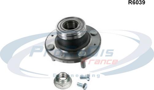 Procodis France R6039 - Подшипник ступицы колеса, комплект autospares.lv