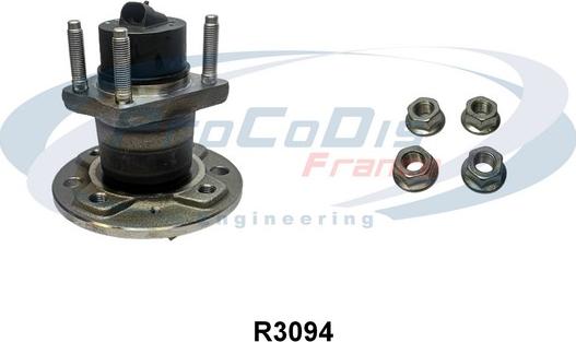 Procodis France R3094 - Подшипник ступицы колеса, комплект autospares.lv