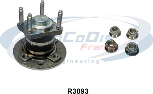 Procodis France R3093 - Подшипник ступицы колеса, комплект autospares.lv