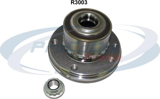 Procodis France R3003 - Подшипник ступицы колеса, комплект autospares.lv