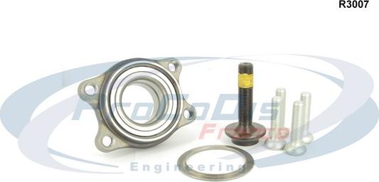 Procodis France R3007 - Подшипник ступицы колеса, комплект autospares.lv