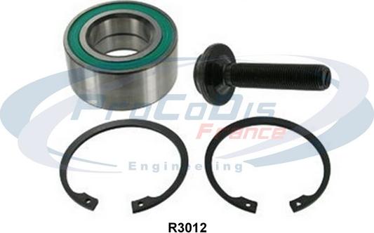 Procodis France R3012 - Подшипник ступицы колеса, комплект autospares.lv