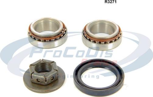 Procodis France R3271 - Подшипник ступицы колеса, комплект autospares.lv