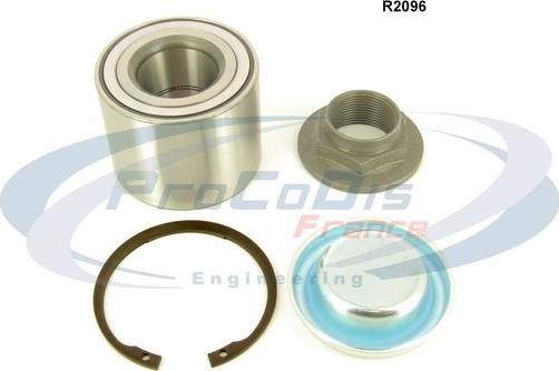 Procodis France R2096 - Подшипник ступицы колеса, комплект autospares.lv