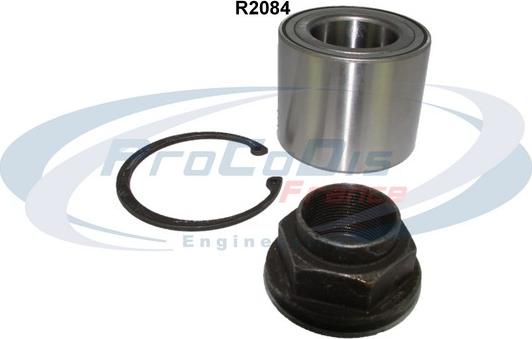 Procodis France R2084 - Подшипник ступицы колеса, комплект autospares.lv