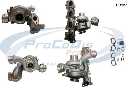 Procodis France TUR127 - Турбина, компрессор autospares.lv
