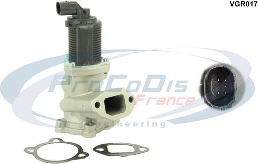 Procodis France VGR017 - Клапан возврата ОГ autospares.lv