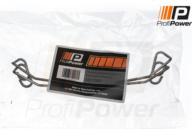 ProfiPower 9B1089 - Комплектующие для колодок дискового тормоза autospares.lv