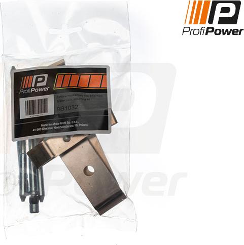 ProfiPower 9B1032 - Комплектующие для колодок дискового тормоза autospares.lv