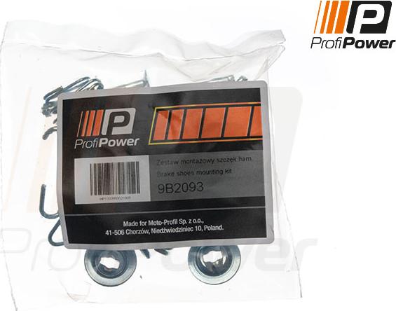 ProfiPower 9B2093 - Комплектующие, стояночная тормозная система autospares.lv
