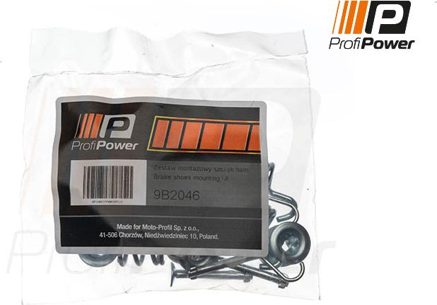 ProfiPower 9B2046 - Комплектующие, стояночная тормозная система autospares.lv