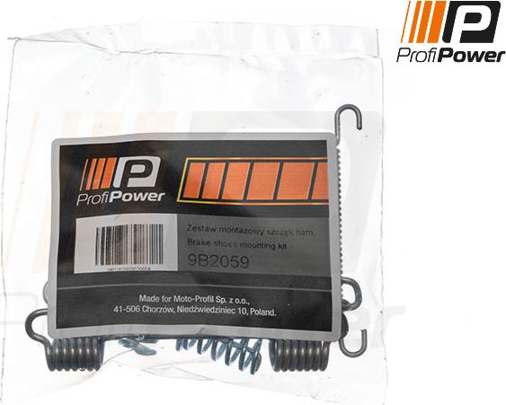 ProfiPower 9B2059 - Комплектующие, стояночная тормозная система autospares.lv