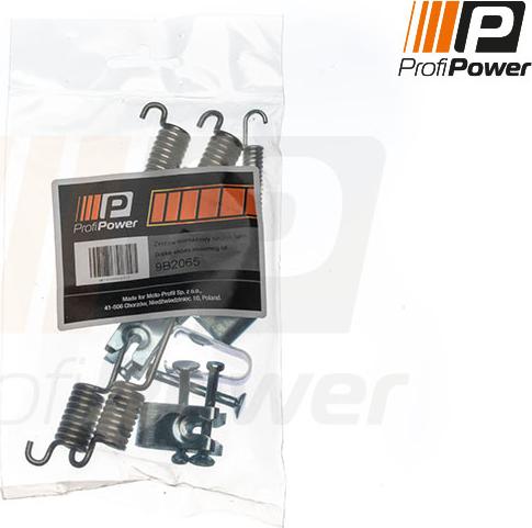 ProfiPower 9B2065 - Комплектующие, барабанный тормозной механизм autospares.lv