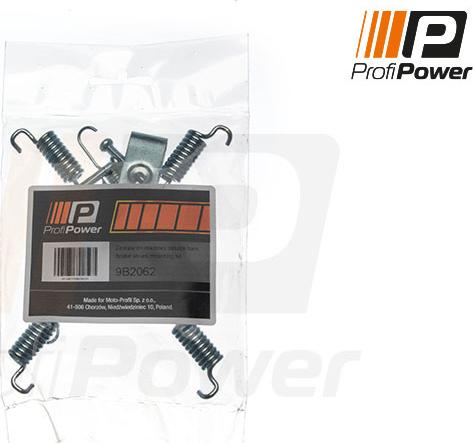 ProfiPower 9B2062 - Комплектующие, барабанный тормозной механизм autospares.lv