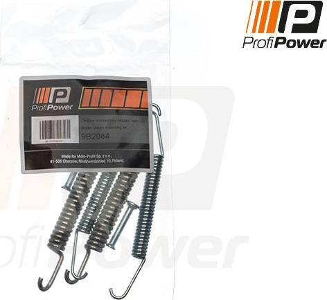 ProfiPower 9B2084 - Комплектующие, барабанный тормозной механизм autospares.lv