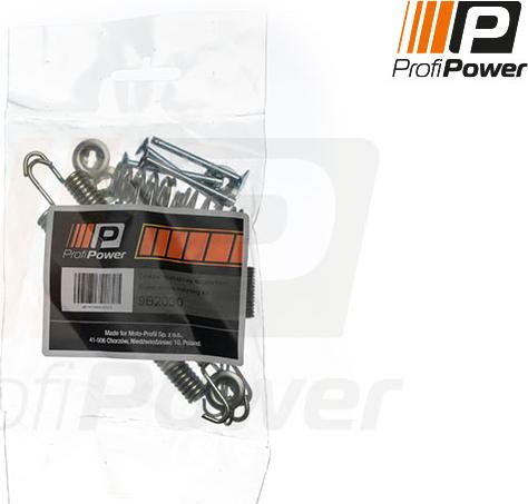 ProfiPower 9B2030 - Комплектующие, барабанный тормозной механизм autospares.lv