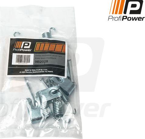 ProfiPower 9B2028 - Комплектующие, барабанный тормозной механизм autospares.lv