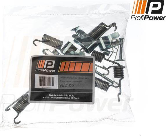 ProfiPower 9B2100 - Комплектующие, барабанный тормозной механизм autospares.lv