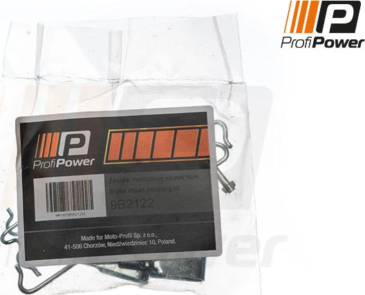 ProfiPower 9B2122 - Комплектующие, стояночная тормозная система autospares.lv