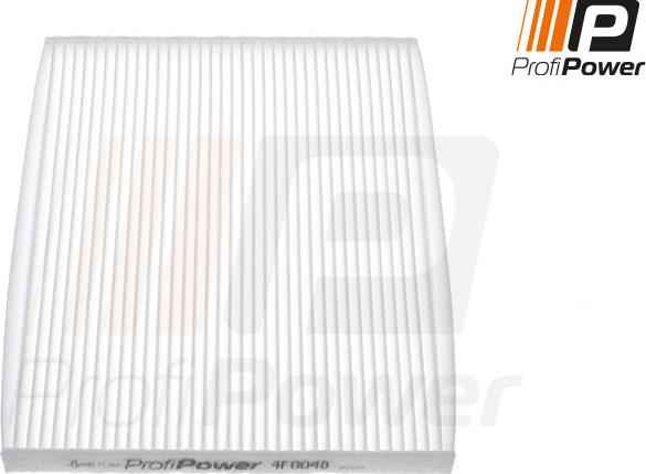 ProfiPower 4F0048 - Фильтр воздуха в салоне autospares.lv