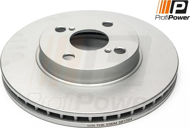 ProfiPower 3B1094 - Тормозной диск autospares.lv