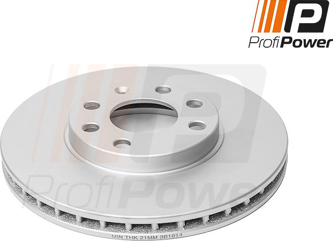 ProfiPower 3B1014 - Тормозной диск autospares.lv