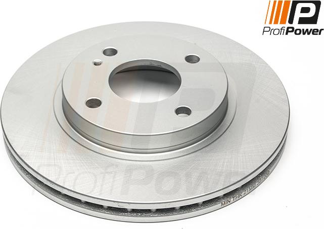 ProfiPower 3B1039 - Тормозной диск autospares.lv