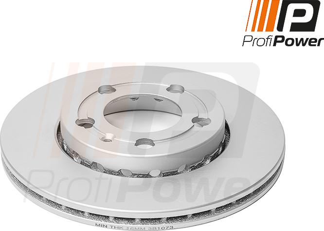 ProfiPower 3B1073 - Тормозной диск autospares.lv