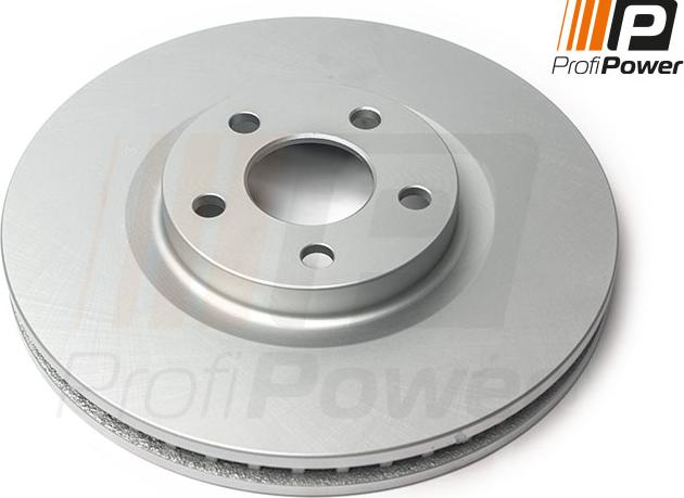 ProfiPower 3B1233 - Тормозной диск autospares.lv