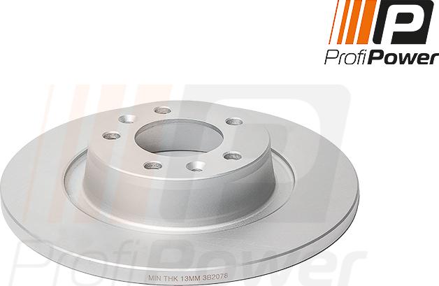ProfiPower 3B2078 - Тормозной диск autospares.lv