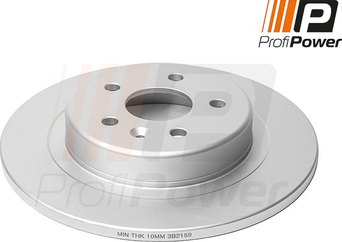 ProfiPower 3B2159 - Тормозной диск autospares.lv