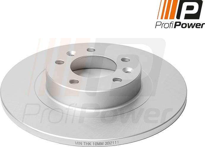 ProfiPower 3B2111 - Тормозной диск autospares.lv