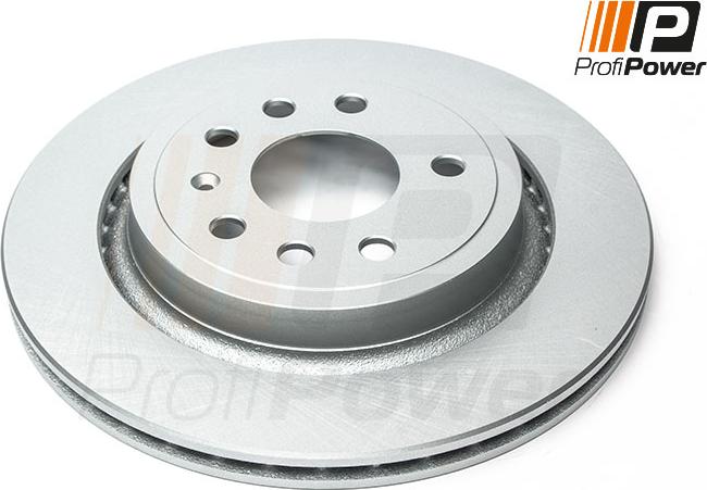 ProfiPower 3B2137 - Тормозной диск autospares.lv