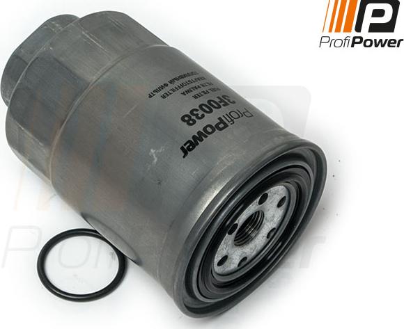 ProfiPower 3F0038 - Топливный фильтр autospares.lv