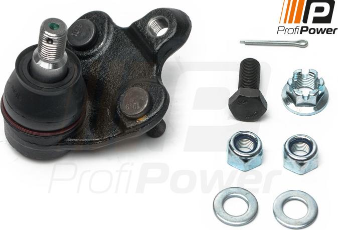 ProfiPower 2S0101 - Шаровая опора, несущий / направляющий шарнир autospares.lv