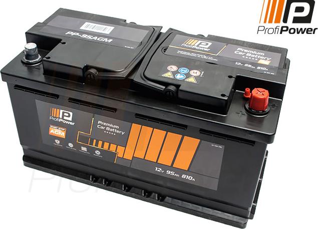 ProfiPower PP-950 AGM - Стартерная аккумуляторная батарея, АКБ autospares.lv