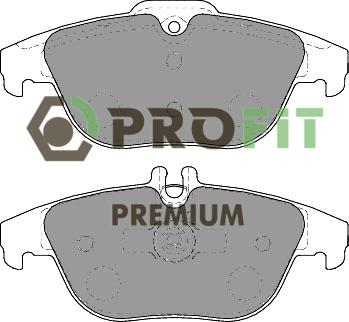 Profit 5005-1980 - Тормозные колодки, дисковые, комплект autospares.lv