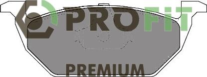 Profit 5005-1094 - Тормозные колодки, дисковые, комплект autospares.lv