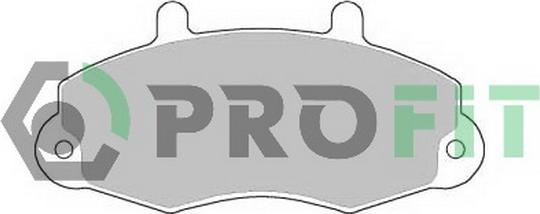 Profit 5000-0700 - Тормозные колодки, дисковые, комплект autospares.lv