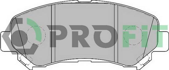 Profit 5000-2011 - Тормозные колодки, дисковые, комплект autospares.lv